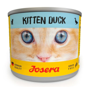 JOSERA CAT KITTEN DUCK konservi kaķēniem Pīle 200g